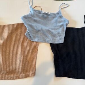 A set of 3 tops from shein (THIS COMES IN A PACK OF 3!!!!!!)